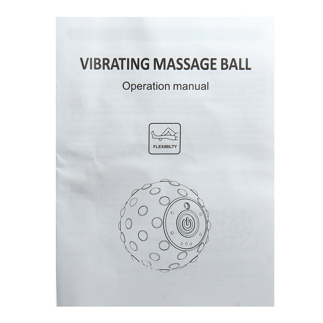 2000mAh Handheld Vibrating Peanut Massage Ball