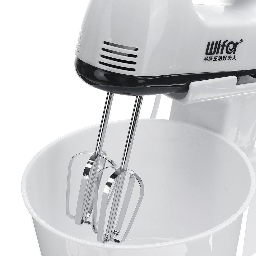 100W Kitchen Electric Hand Mixer with 7 Speeds and Turbo Mode Whisk with Egg Beater Dough Hook