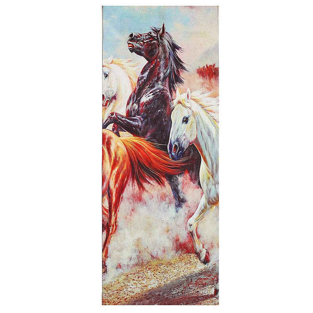 5 Panels Horses Modern Painting Wall Decoration Art Picture Hanging Drawing Living Bedroom Decoration no Frame