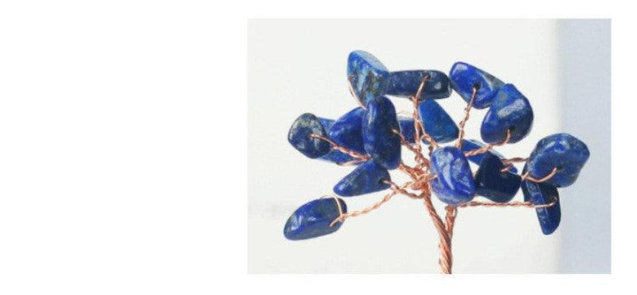 Natural Crystal Tree Ornaments Office Decoration