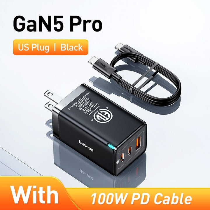 Ultimate 65W GaN Charger: Power Up Anywhere, Anytime