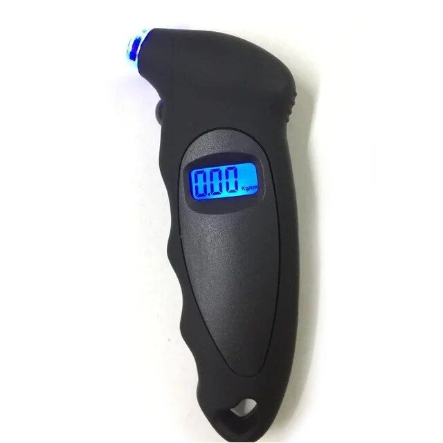 High-Precision Digital Tire Pressure Gauge with LCD Display for All Vehicles