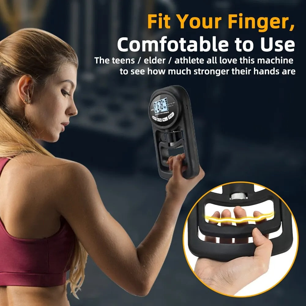 Digital Grip Strength Trainer with USB LCD Display