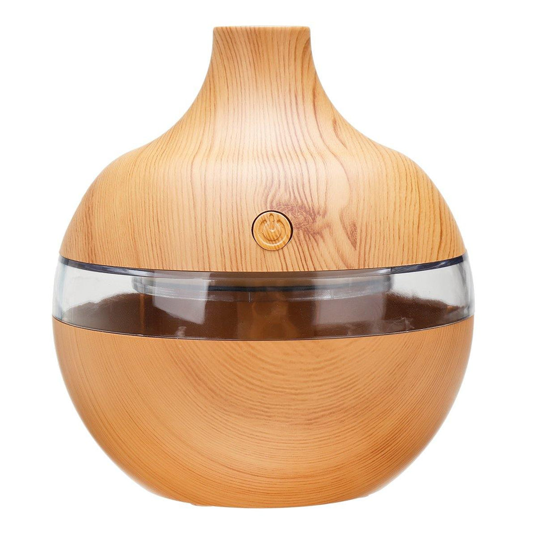 300ml 7 Color Night Lights Essential Oil Diffuser Aromatherapy Cool Mist Humidifier for Office Home Study Yoga Spa Baby USB Charging - MRSLM