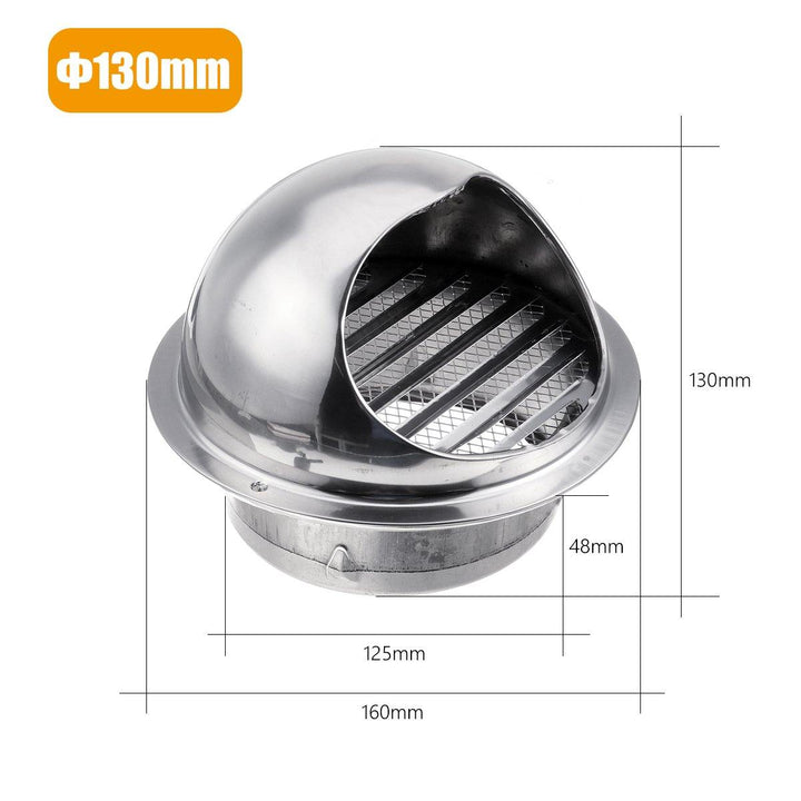 Stainless Steel Wall Air Vent Ducting Cover - MRSLM