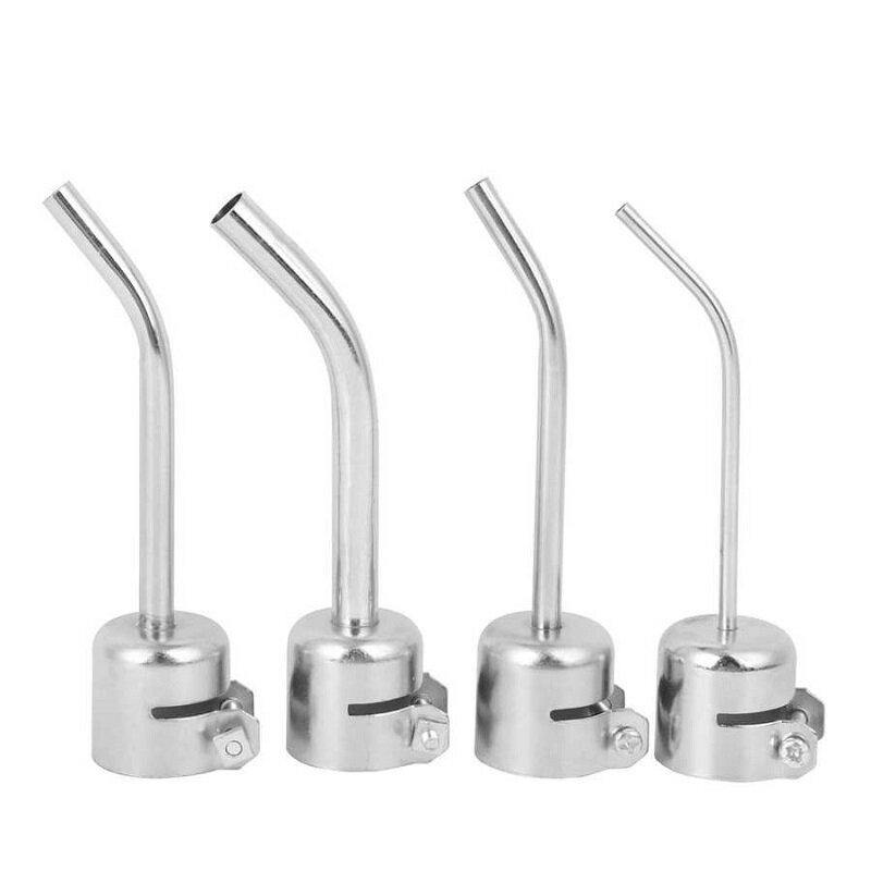 KGX 4Pcs Universall Aluminum Alloy Hot Aiir Nozzle Welding Soldering Accessories for 850 Heating Tool Welding Nozzles