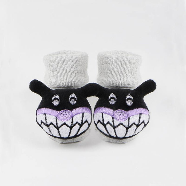 Cotton Baby Socks Girls Boys Rubber Anti Slip Floor Cartoon Kids Toddlers - MRSLM