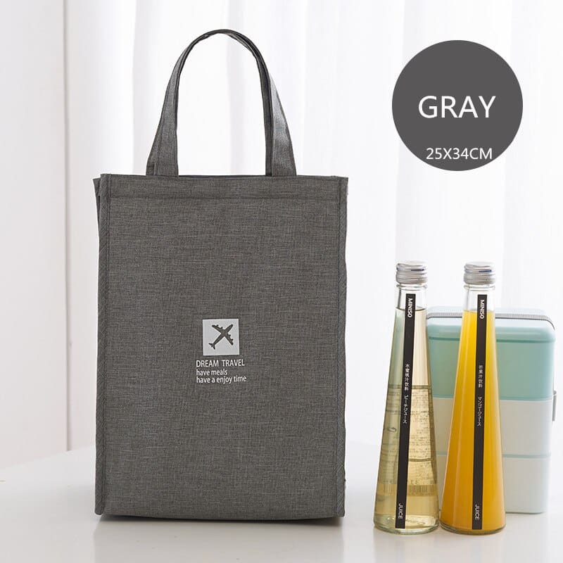 Portable Canvas Lunch Bag