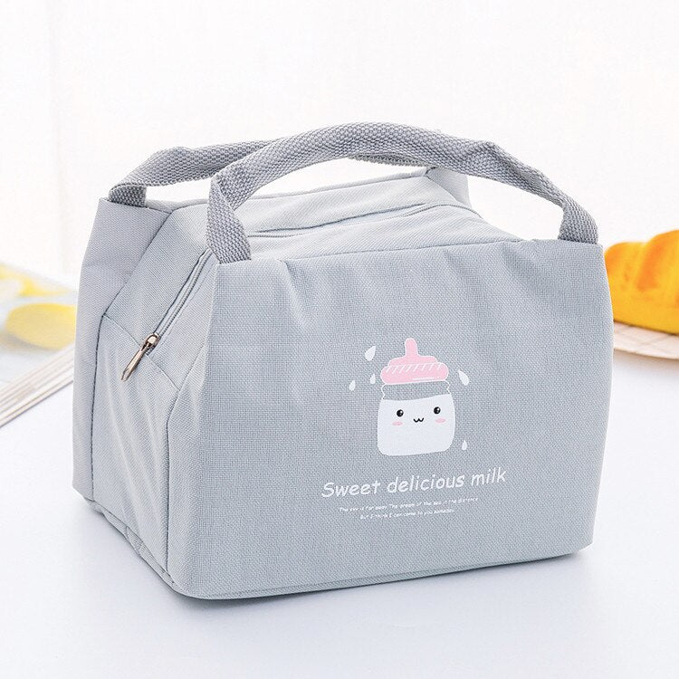 Children's Cartoon Insulated Lunch Bag