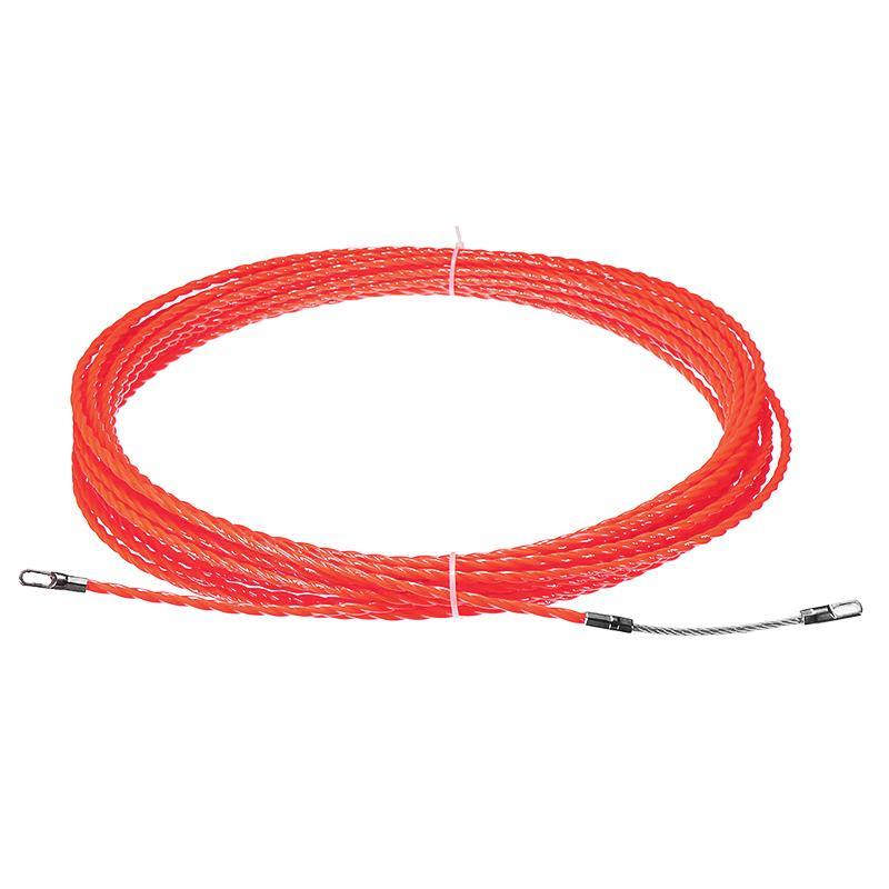 30M 4.5mm Snake Cable Push Puller Fish Tape Reel Conduit Ducting Rodder Pulling Puller (4.5mm)