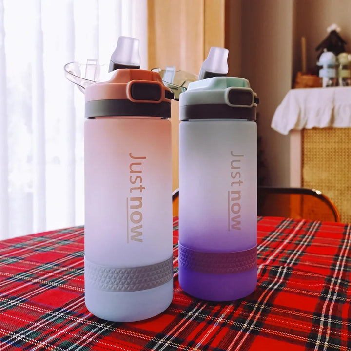 Eco-Friendly Portable Water Bottle with Straw