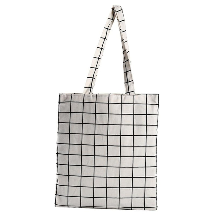 Plaid Shopping Bag