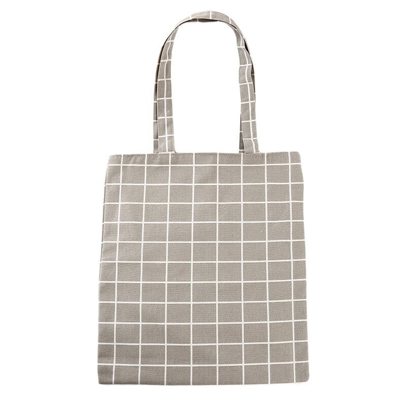 Plaid Shopping Bag