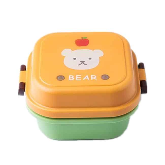 Kid's Cartoon Healthy Plastic Lunch Box