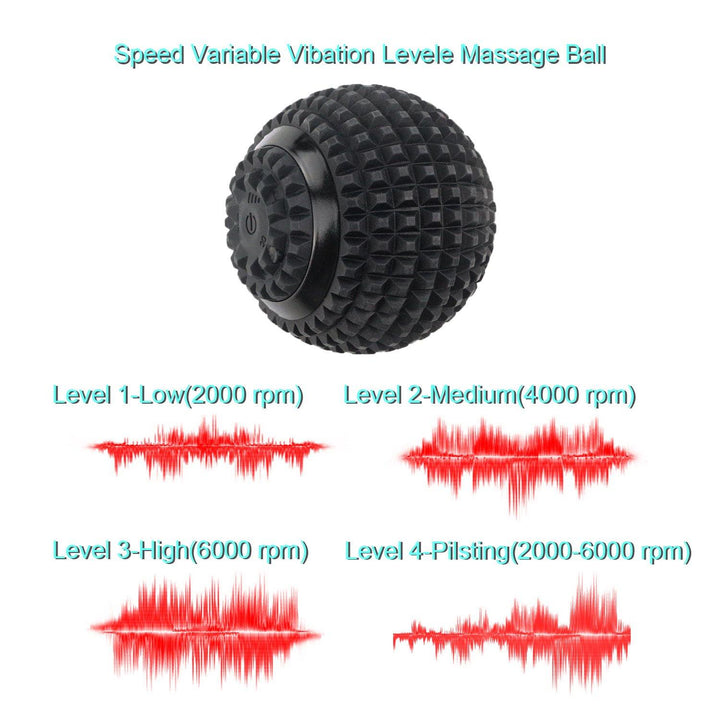 Electric Massage Ball Four-Speed Vibrating Massage Ball