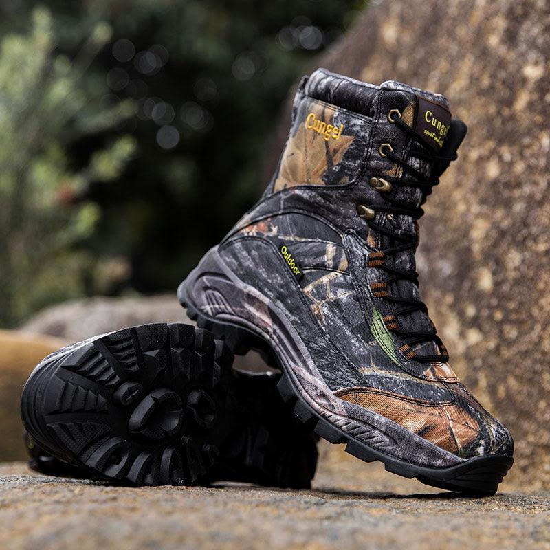 Men's Camouflage Anti-skid Anti-collision All-match High-top Martin Boots