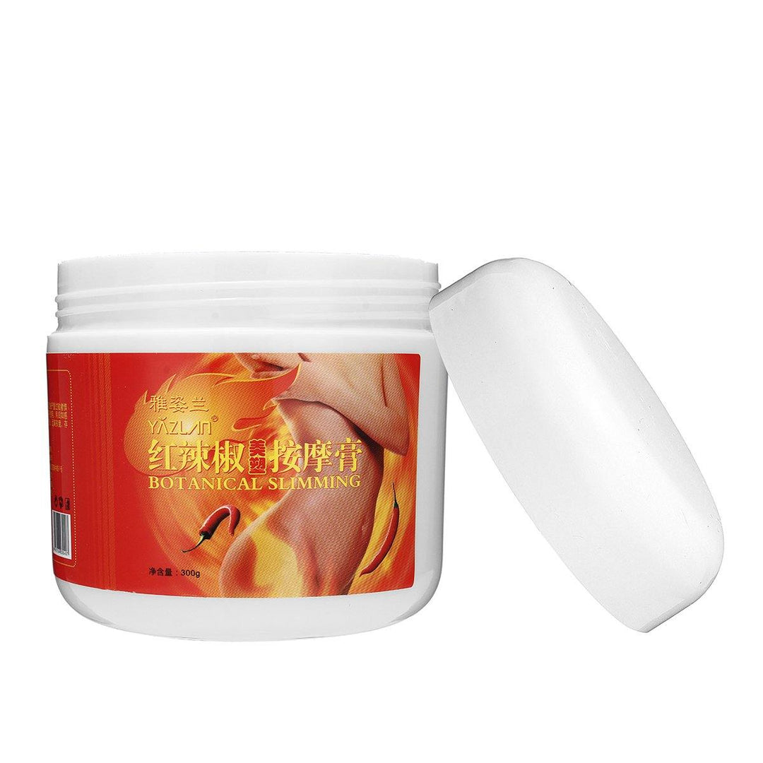 300g Red Chili Slimming Cream Portable Body Waist Slimming Fat Burner Anti-Cellulite Cream