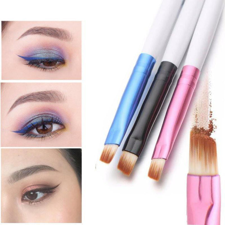 1pc Eye Oblique Angled Eyebrow Eyeliner Brow Lip Contour Brush Makeup Brushes Cosmetic Tool