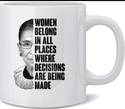 Ruth Bader Ginsburg Ceramic Mug