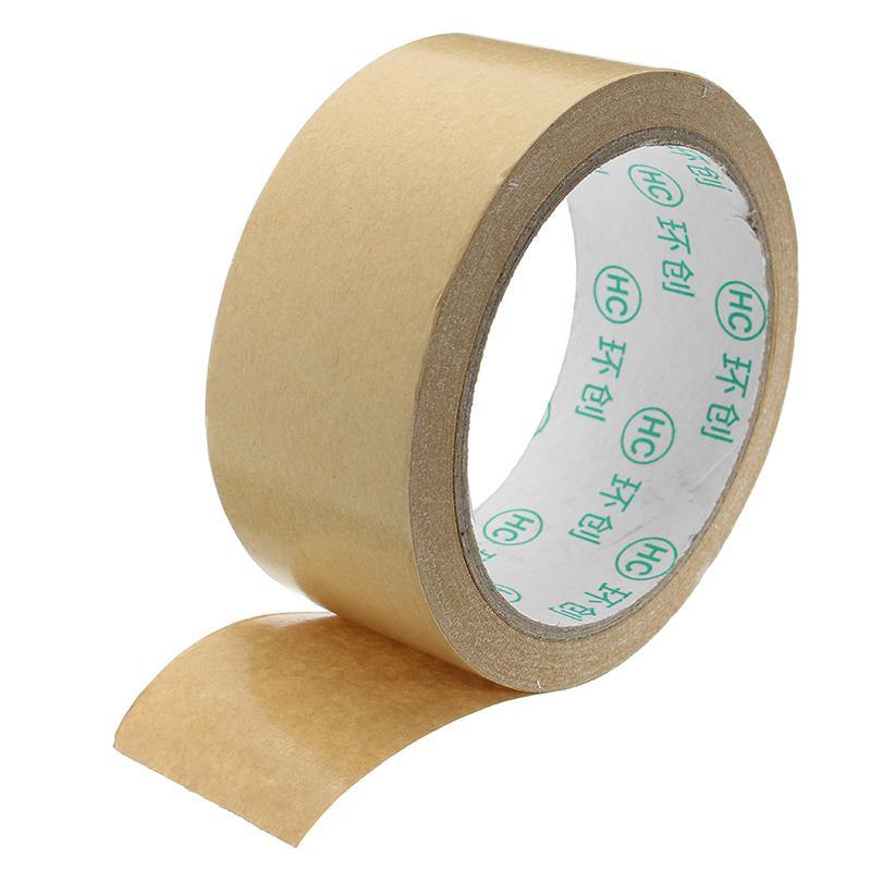 Kraft Paper Tape Strong Self Adhesive Packaging Shipping Seal Ring Tape 2 Sizes