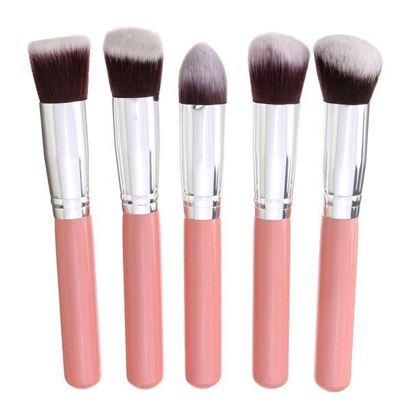 10Pcs Makeup Brushes Kit Set Blush Face Foundation Powder Cosmetic Brush Professional