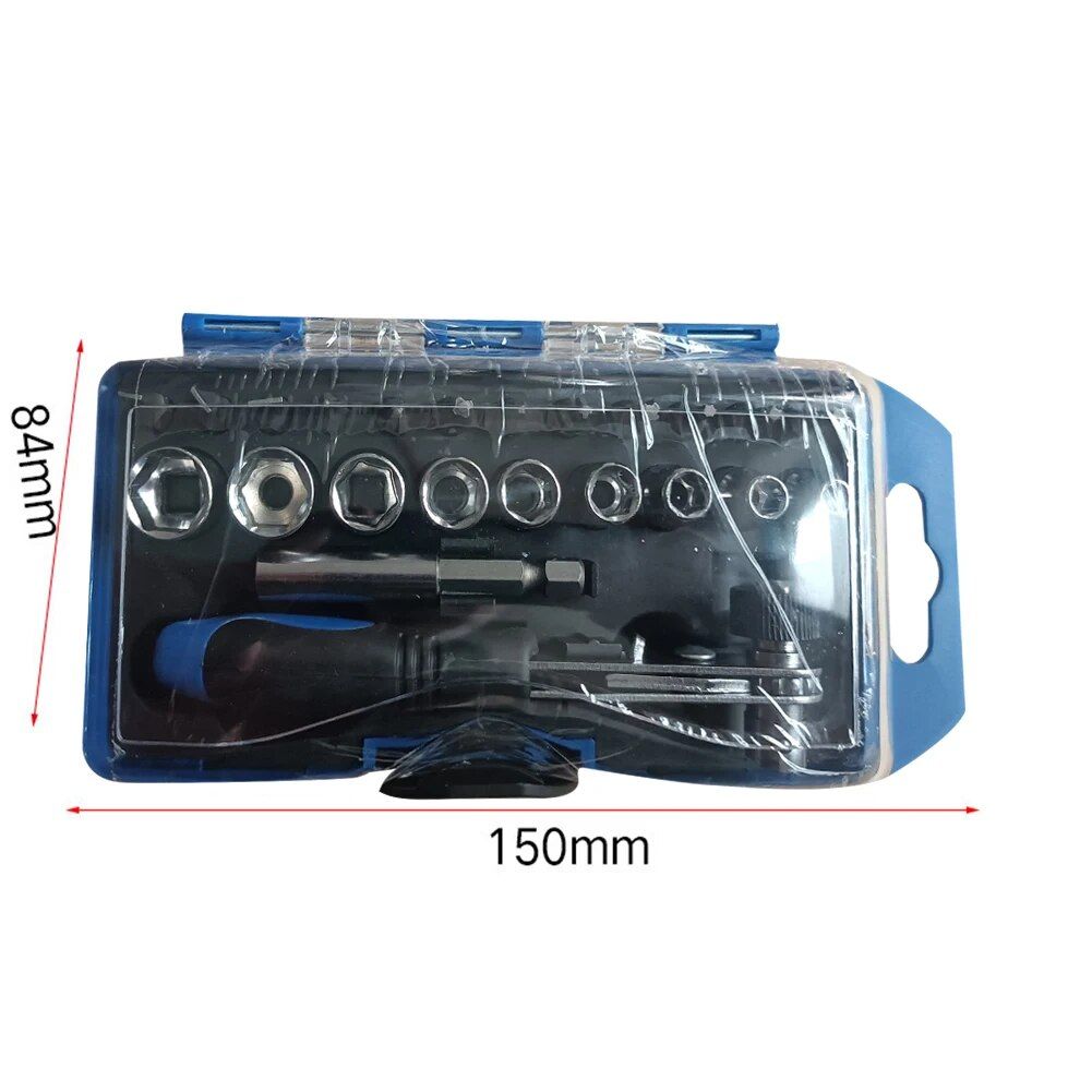 23-Piece Ratchet Wrench and Screwdriver Set