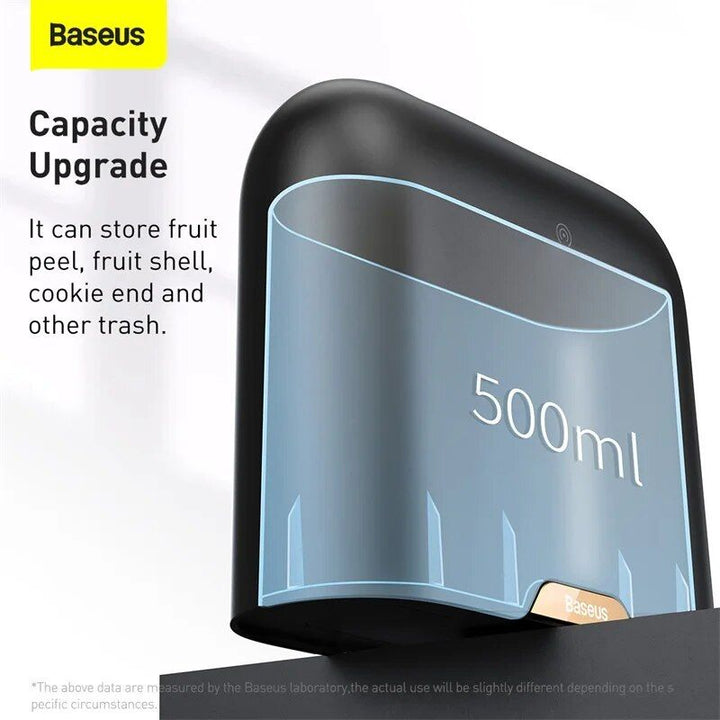 Smart Touchless Car Trash Can with Automatic Lid and USB Charging