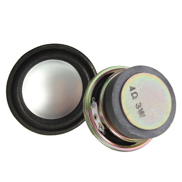 2pcs 1.5inch 4Ohm 3W Full Range Audio Speaker Stereo Loudspeaker - MRSLM