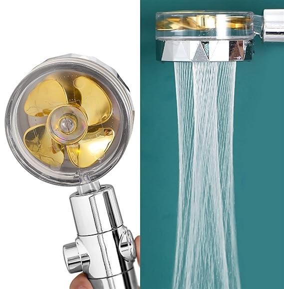 360¬∞ Rotating High-Pressure Water Saving Shower Head - Ideal for Low Pressure Supply