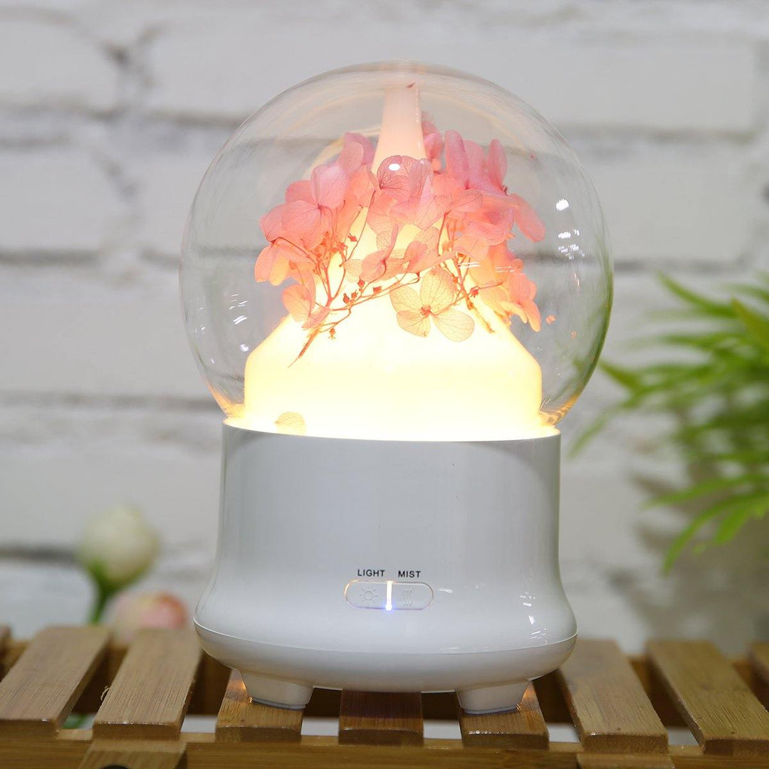 4 Colors Immortal Flower Mini Aroma Humidifier