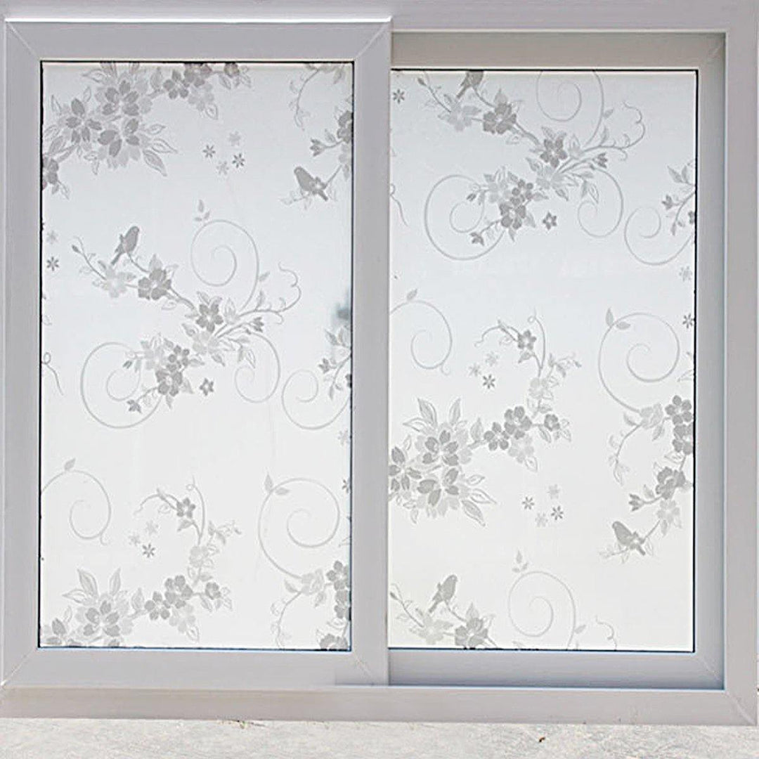 45*200cm Waterproof Frosted Bathroom Window Glass Film Stickers Decorations