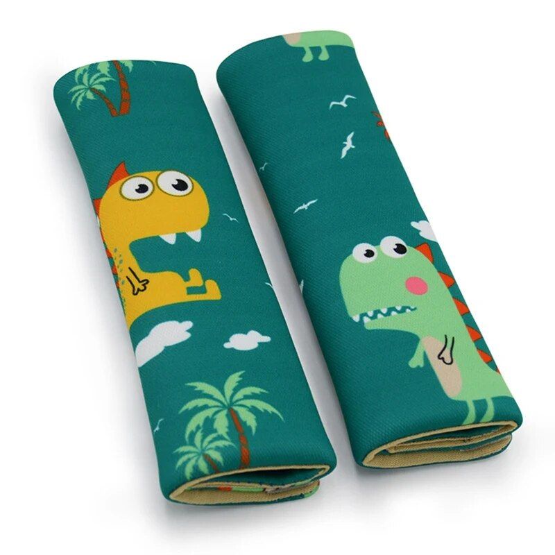 Dinosaur Car Seat Belt Pillow for Kids