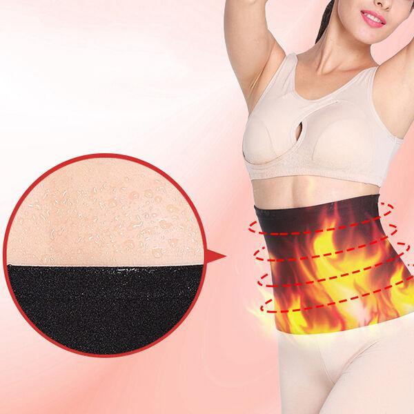 Hot Shaper Body Shaping Belt Heat Sweating Fat Burning Waist Abdomen Trainer Slimming Yoga Fitness - MRSLM