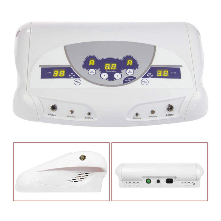 Detox Foot Bath Dual Ionic Cell Relax Spa Massager Machine LCD MP3 Music Player