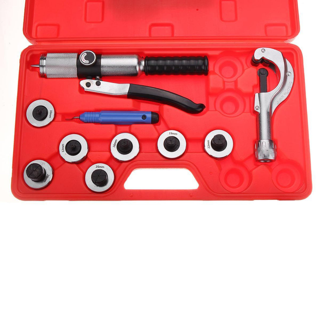 CT-300 7 Lever Hydraulic Tubing Expander Tool Swaging Tools Kit HVAC Tube Pipe