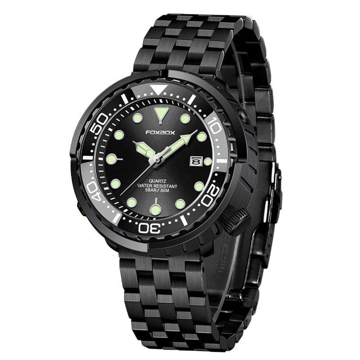 Men's Quartz Watch Three-pin Calendar Waterproof