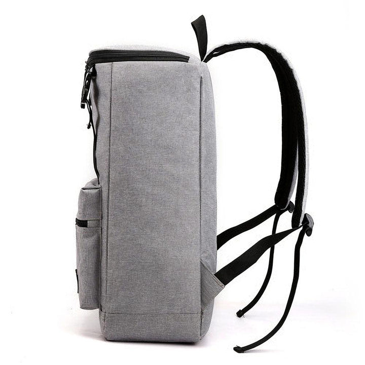 17 inch Laptop Bag with USB Charging Port  Shoulder Bag Classic Business Outdoor Stylish Backpack Travel Storage Bag