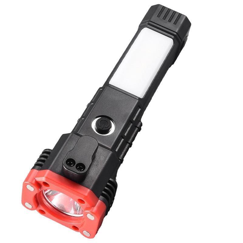 Multifunctional Lighted Flashlight With Safety Hammer