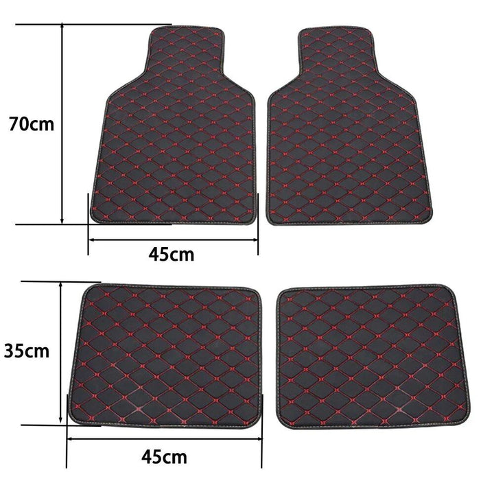 Universal Waterproof Leather Car Floor Mats