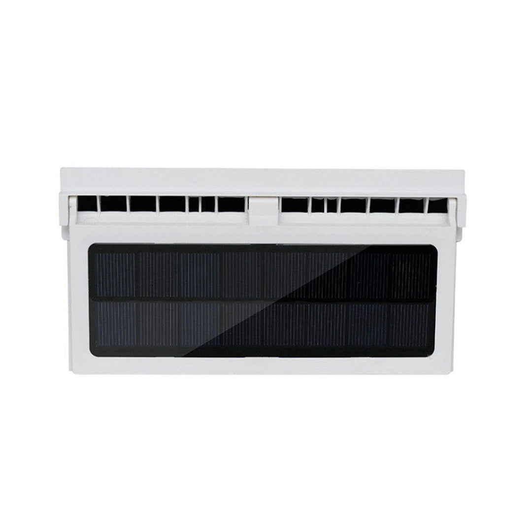 4500Rpm Solar Powered Car Auto Vehicle Window Air Vent Exhaust Cooling Box Fan Ventilation for Outdoor Travel