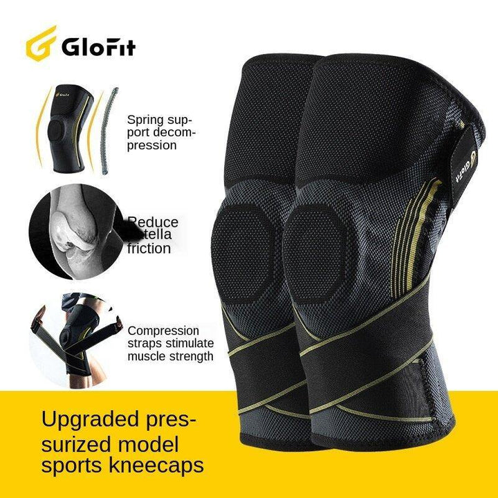 Knee Brace For Pain Knitted Bandage Pressure Sport Knee Pads Support Fitness Cycling Basketball Protector