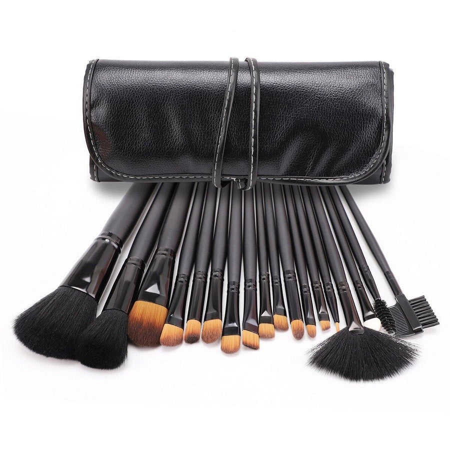 18 Pcs Makeup Brushes Set Eyebrow Eyeliner Foundation Brush Pincel Maquiagem Powder Blush Professional Muti-shapes - MRSLM