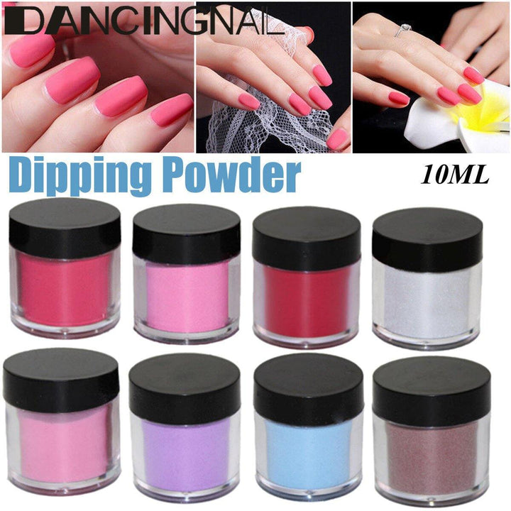 10ML Nail Dipping Powder without Lamp Cure Dip Powder Nails Natural Dry Beauty