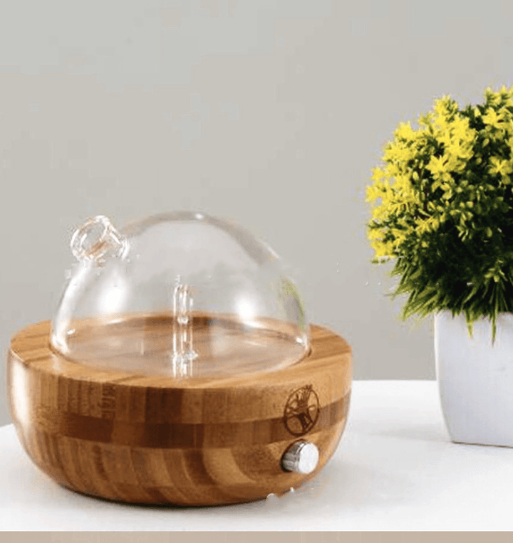 Glass Ultrasound Aroma Diffuser Household Ultrasound Humidifier Bedroom Essential Oil Aromatherapy Machine