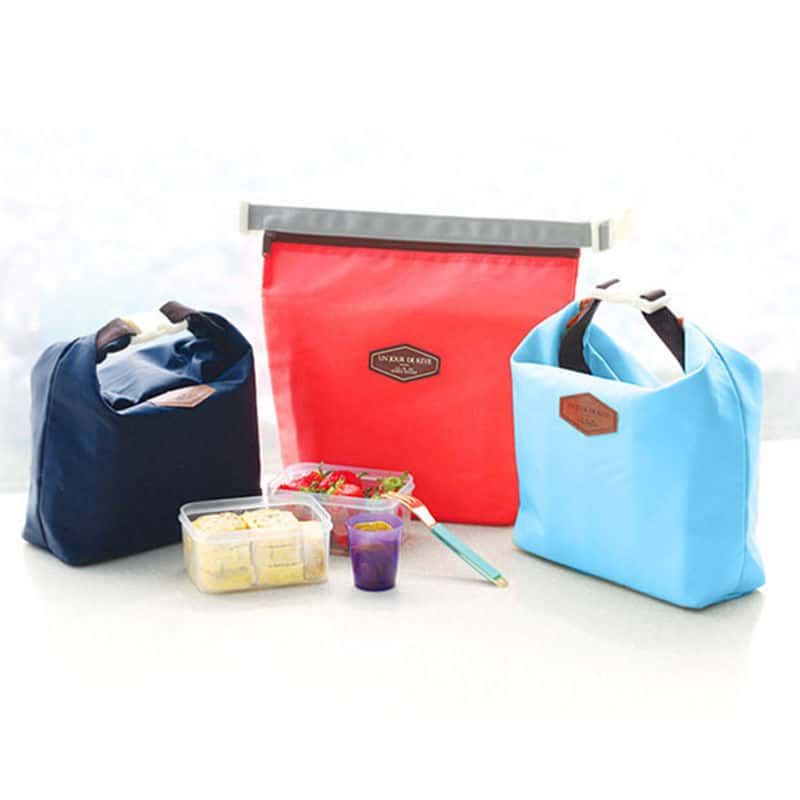 Useful Insulated Waterproof Nylon Lunch Bag