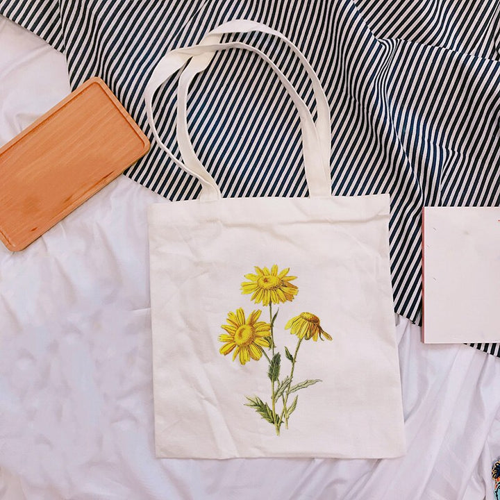 Field Flowers Shopping Bag