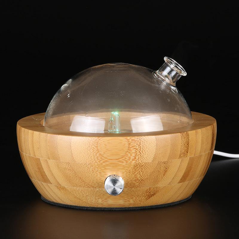 Glass Ultrasound Aroma Diffuser Household Ultrasound Humidifier Bedroom Essential Oil Aromatherapy Machine