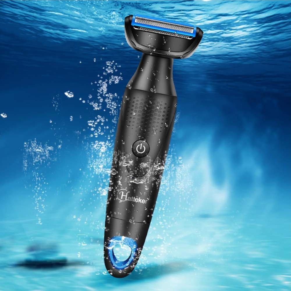 5 in 1 Electric Razor Foil Head Man's Grooming Kit Body Shaver Waterproof Nose Hair Trimmer with Facial Massager Cleaning Brush