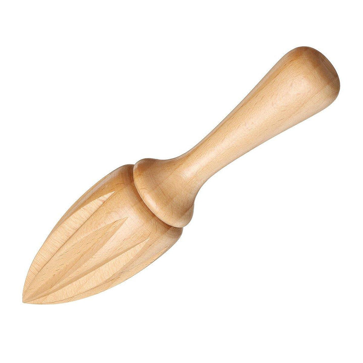 Beech Wooden Lemon Squeezer Hand Press Manual Juicer Fruit Orange Citrus Juice Extractor Reamers