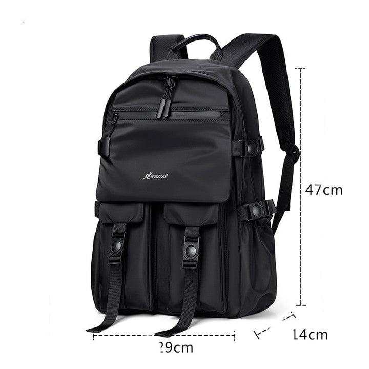 Backpack Men's Casual Waterproof Travel Computer Bag Large Capacity Student Schoolbag Women